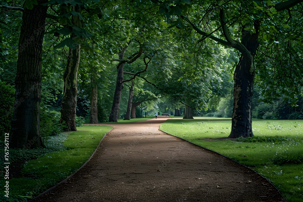 Rhythmic Dance of Conversation: Footsteps in Sync Along Autumn Park Paths Rhythmic Dance of Conversation: Footsteps in Sync Along Autumn Park Paths