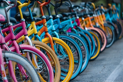 Colorful Bike Parade Awaits: A Unified Journey of and Discovery