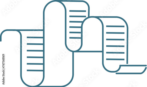 Long document line icon