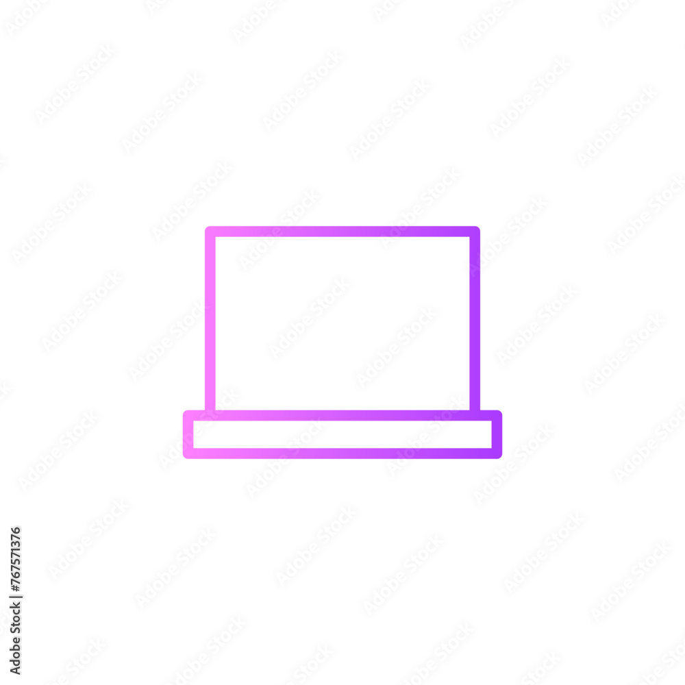 laptop gradient icon laptop gradient icon