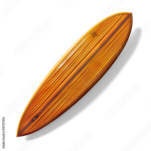 surfboard isolated on a transparent background 