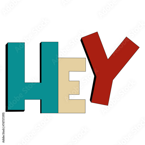 hey retro style