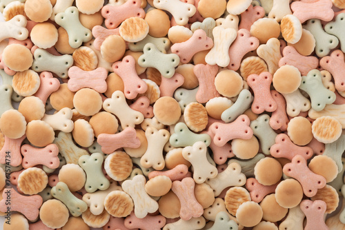 Fotografie Collect dog and cat snacks