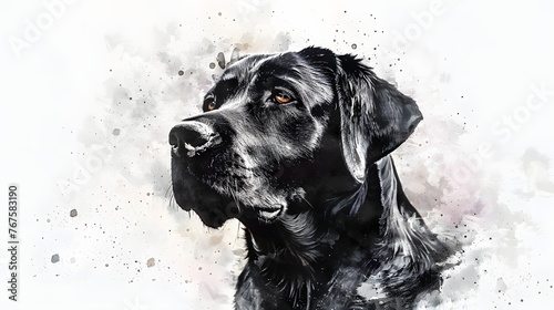 black dog