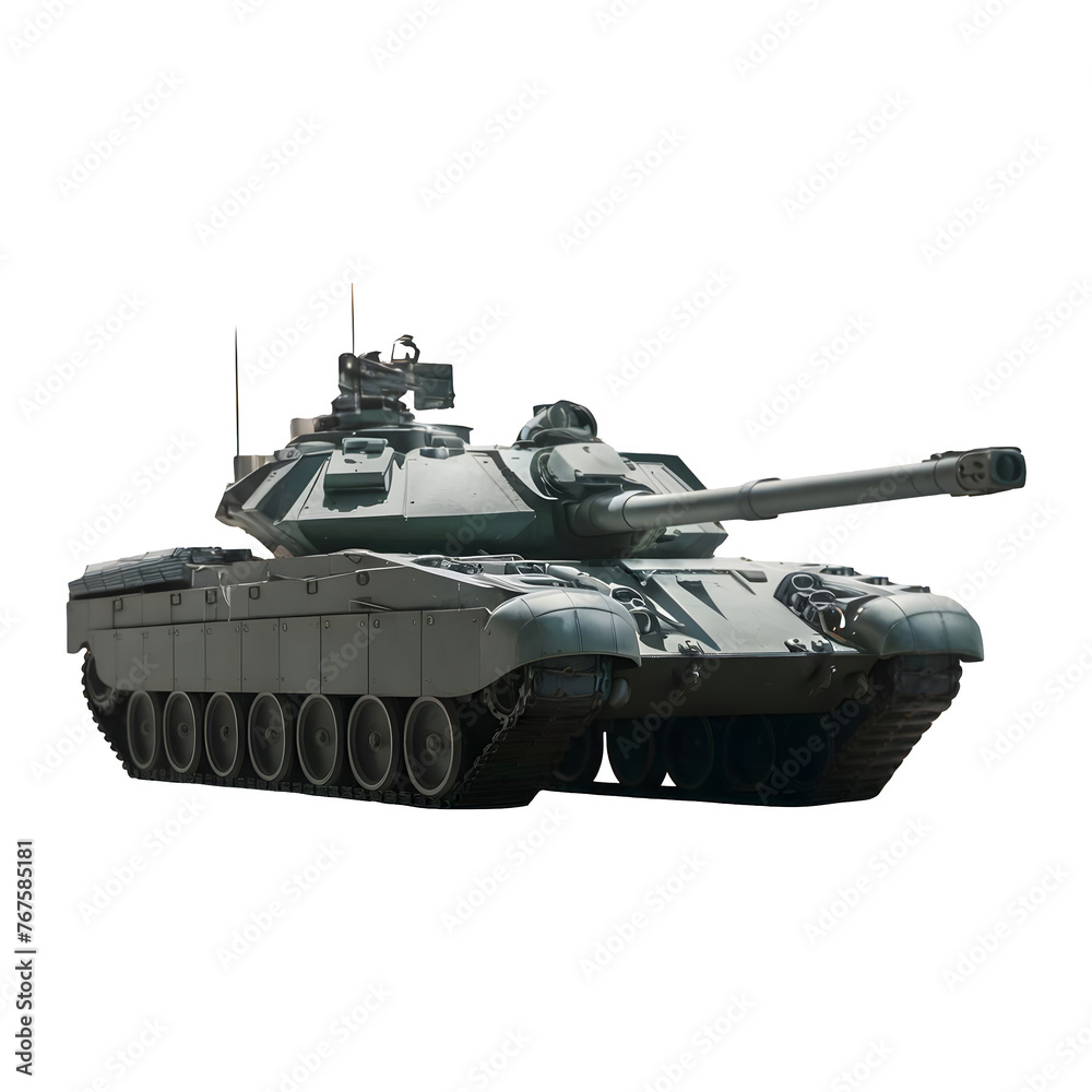 armored tank png isolated on transparent background