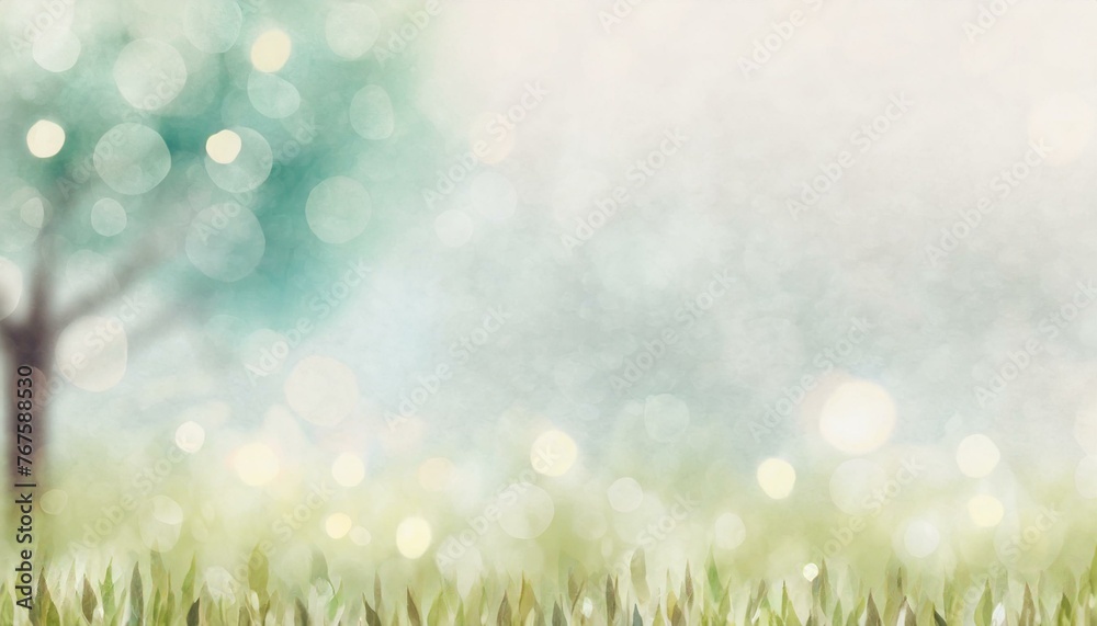 Obraz premium Abstract background inspired by a beautiful wide meadow.