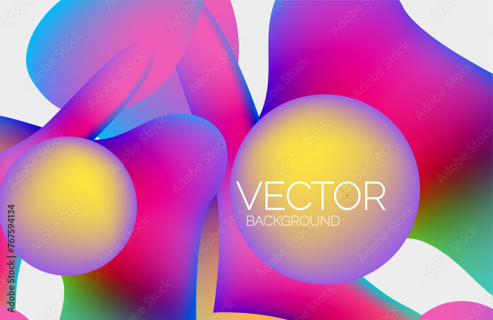 Abstract liquid bubble background. Liquid gradients Abstract liquid bubble background. Liquid gradients