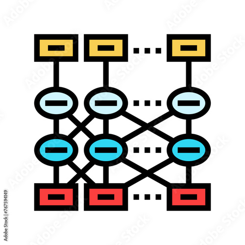 bert bidirectional encoder representations transformers color icon vector. bert bidirectional encoder representations transformers sign. isolated symbol illustration