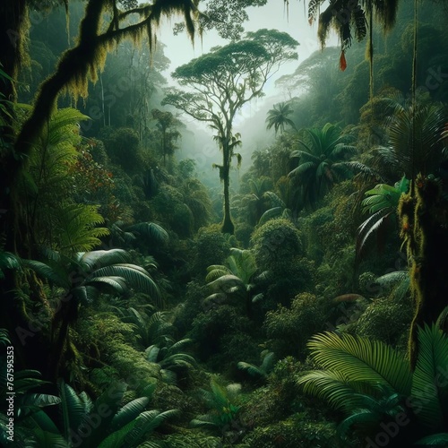 Colombian Amazon jungle