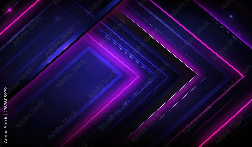 Black, grey, deep blue, purple and pink colors gradient abstract texture modern background with overlap layered neon line for design. Geometric shape. 3d Striped lines, triangles, layered.
Black, grey, deep blue, purple and pink colors gradient abstract texture modern background with overlap layered neon line for design. Geometric shape. 3d Striped lines, triangles, layered.