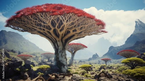 The socotra island yemen unique flora alien like landscape biodiversity hotspot