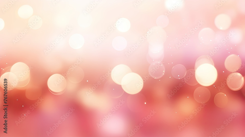 Abstract Background. Pink and Gold Bokeh with Circle Lights. Shining, Sparkling Lights Perfect for Valentine's Day, Mother's Day, Women's Day, Wedding, Anniversary, Banner, or Poster. Abstract Background. Pink and Gold Bokeh with Circle Lights. Shining, Sparkling Lights Perfect for Valentine's Day, Mother's Day, Women's Day, Wedding, Anniversary, Banner, or Poster.