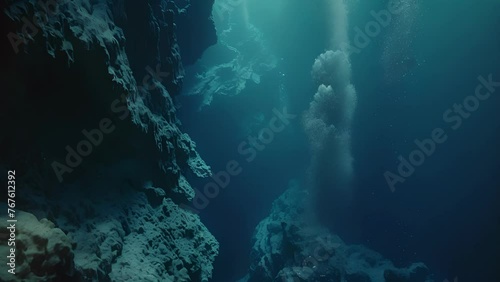 The water here is still and eerily quiet save for the occasional creaks and groans of the earths crust shifting below. You cant help but marvel at the depth of these trenches photo