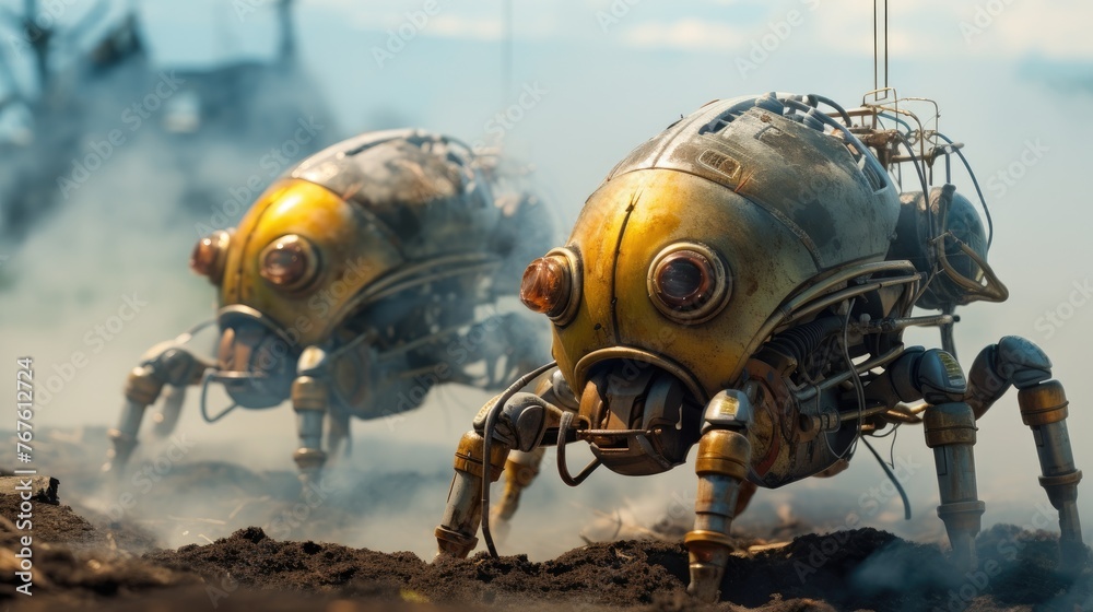 nanobots breaking down pollutants nanobots breaking down pollutants