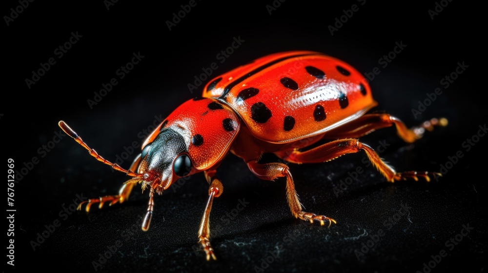 Naklejka premium synthetic fire beetles controlling forest insect infestations