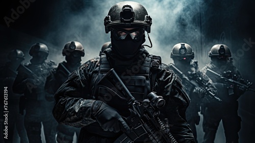 commanding a team of elite special forces in a virtual reality counter terrorism operation © Gefo