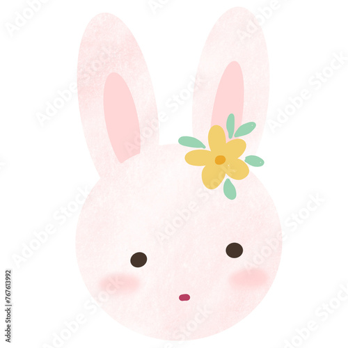 Little pink Bunny for Easter 
