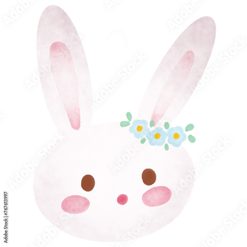 Cute bunny for easter 