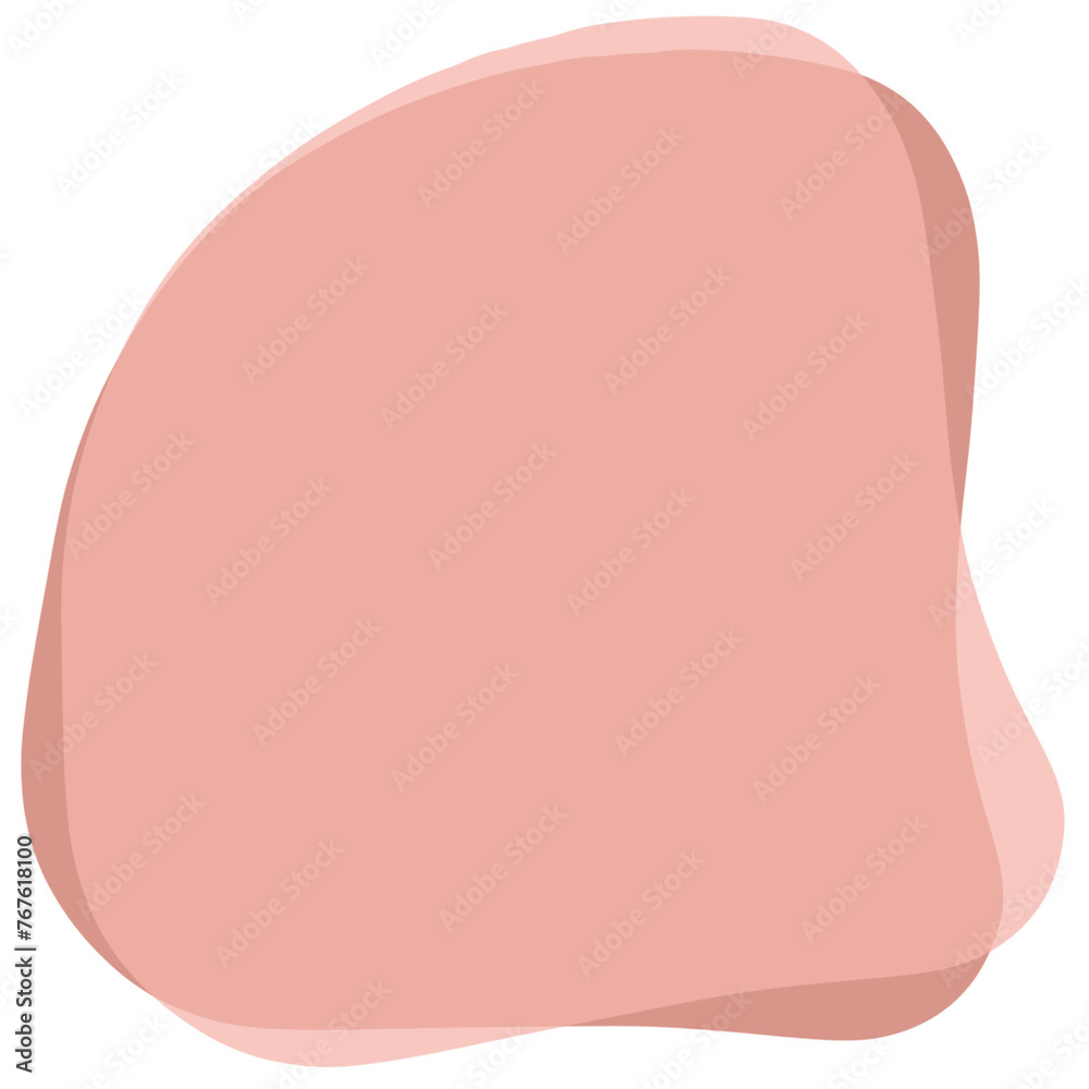 Modern pastel blob shape element, abstract blob background, boho shapes, aesthetic, Modern minimalist background concept design for web banner.