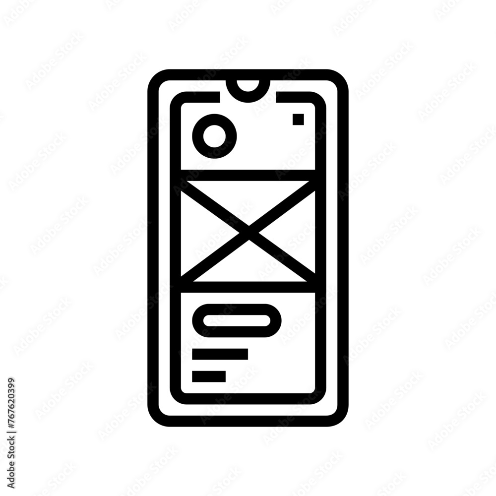 web stories seo line icon vector. web stories seo sign. isolated contour symbol black illustration web stories seo line icon vector. web stories seo sign. isolated contour symbol black illustration