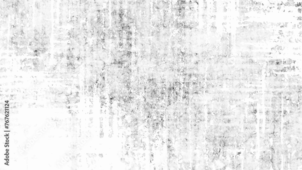 Overlay vintage grunge paper texture. Old damage Dirty grainy and scratches.  Distressed black grain texture. Distress overlay vector textures.
