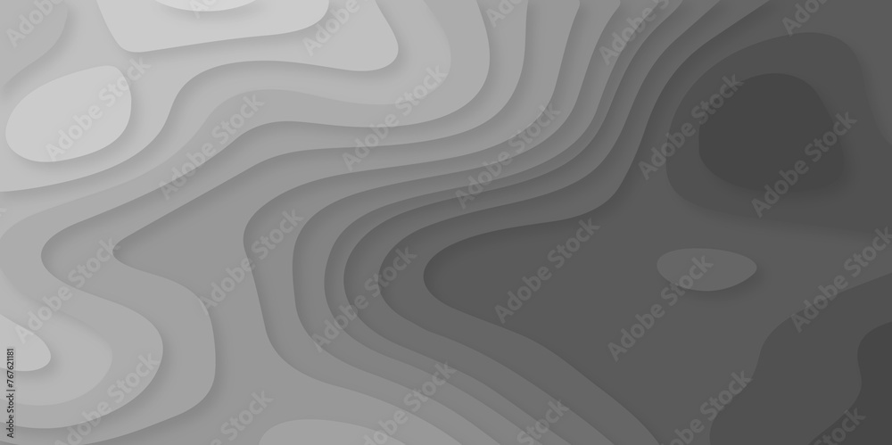 Abstract background vector Abstract wavy line 3d paper cut white background. Abstract pattern with lines. Abstract sea map geographic contour map and topographic contours map background. Abstract background vector Abstract wavy line 3d paper cut white background. Abstract pattern with lines. Abstract sea map geographic contour map and topographic contours map background.