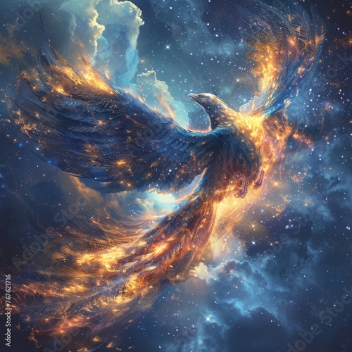 Radiant Rune sigils activate beneath Phoenix Feather skies