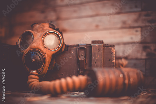 old gas mask 
