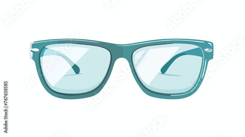 Eyeglasses accessory fashion object element Flat vector