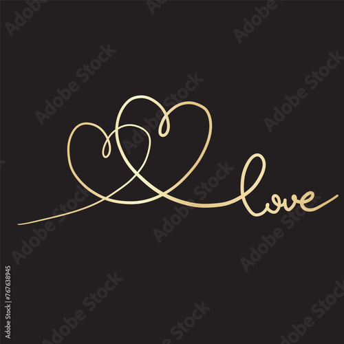 heart on blackboard