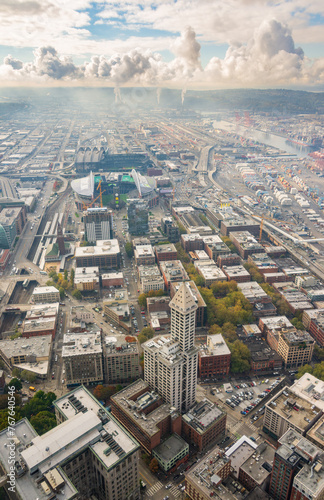 The Seattle Skyline, Washington State, USA