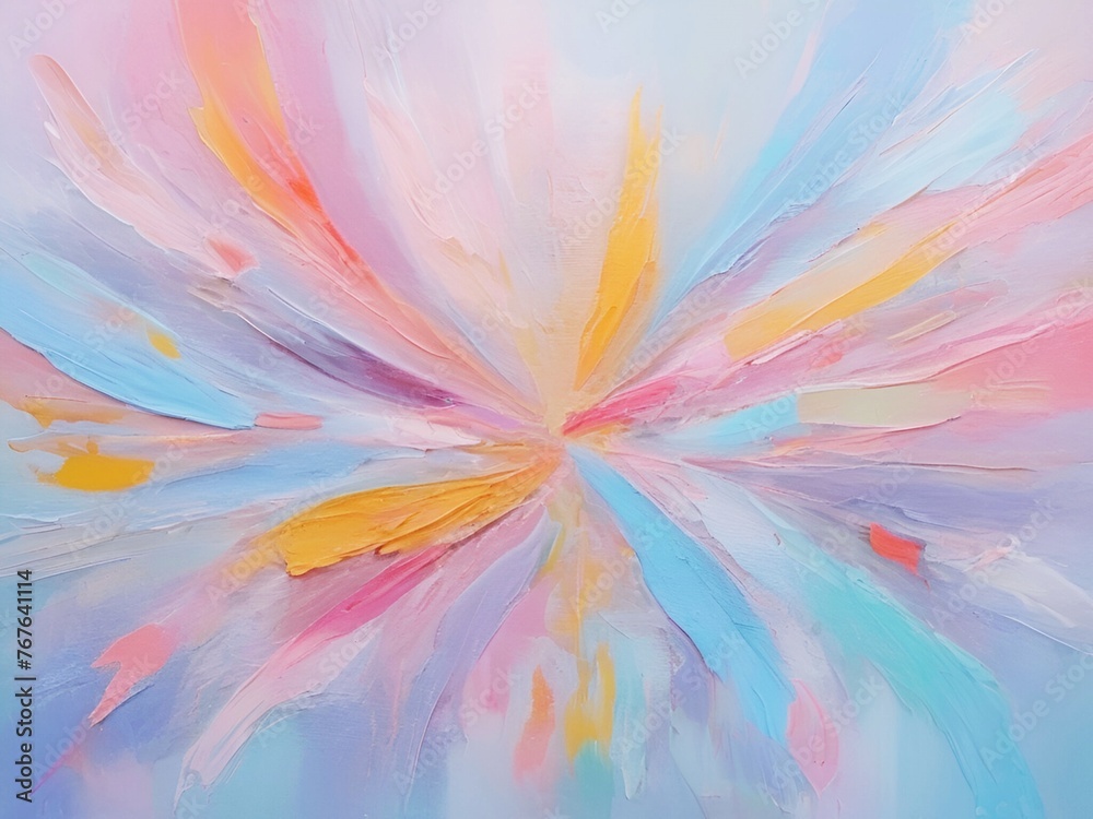 Obraz premium abstract colorful background oil painting