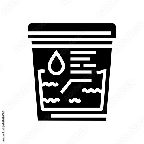 hematuria urology glyph icon vector. hematuria urology sign. isolated symbol illustration