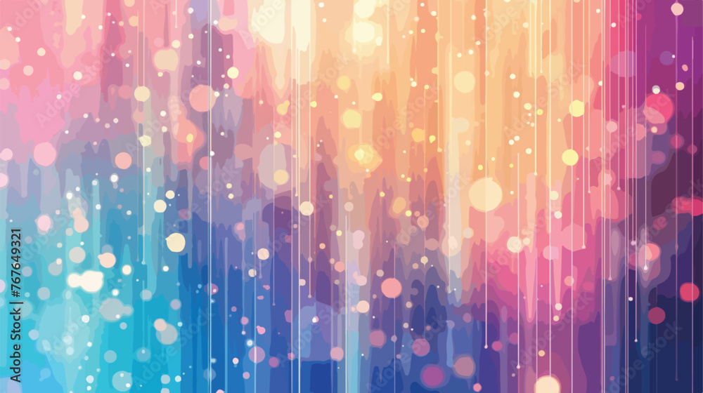 Bokeh background design with abstract linear details - obrazy, fototapety, plakaty 