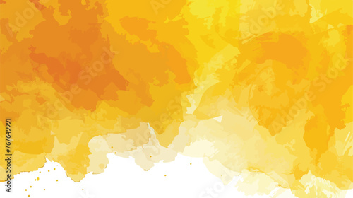 Yellow watercolor background for textures backgrounds © Aliha