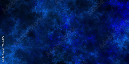 Abstract dark navy blue grunge textured stone wall background. Abstract cosmic navy blue ink deep space galaxy nebula background illustration. Abstract night sky space watercolor dark bluenebula.