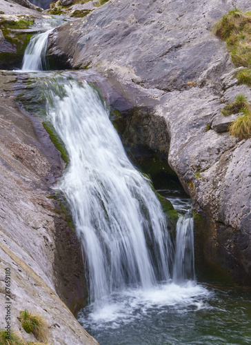 Arritzaga erreka. River in the Natural Park of Sierra de Aralar  Gipuzkoa  Euskadi