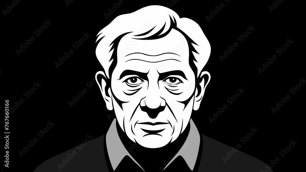 Portrait Capturing the Character of an Old Man's Face Portrait Capturing the Character of an Old Man's Face
