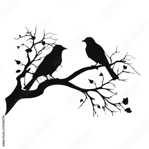 A birds sitting on top of a tree branch