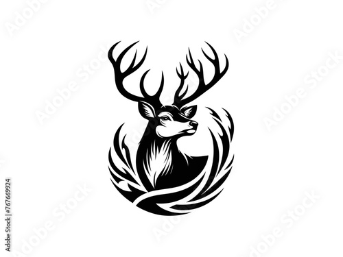 Enchanted Forests: Majestic Deer and Stag Vector Illustrations for Nature-Themed Design