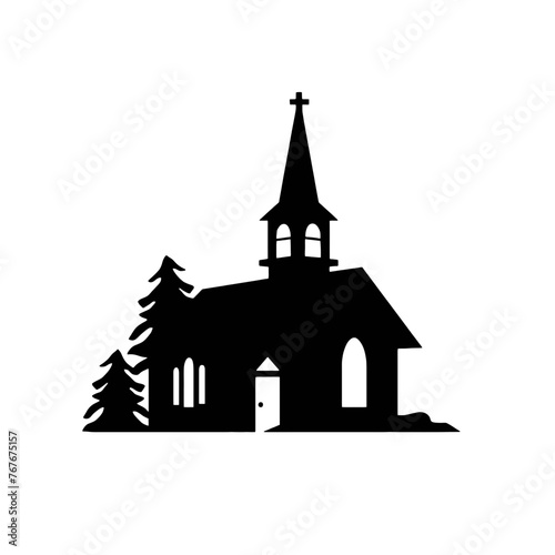 church Silhouette 