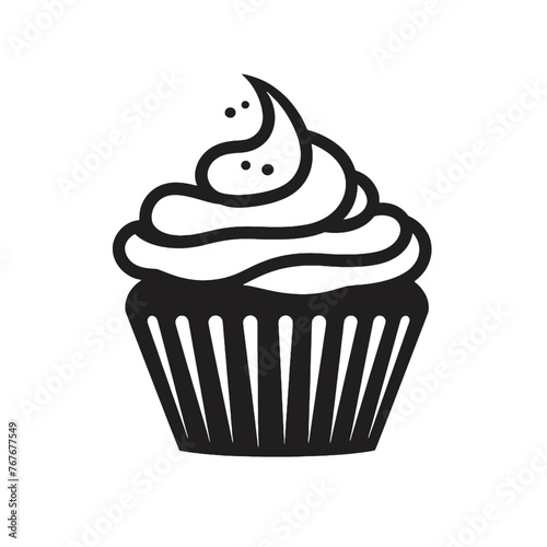  cupcake Silhouette 