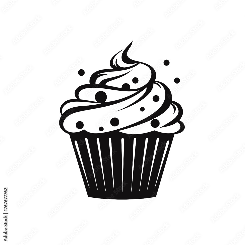  cupcake Silhouette 