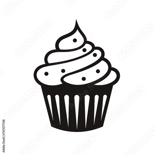  cupcake Silhouette 