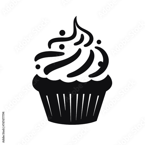  cupcake Silhouette 