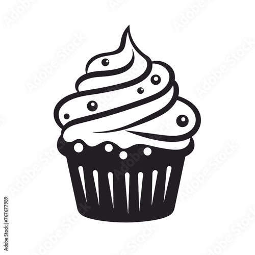  cupcake Silhouette 