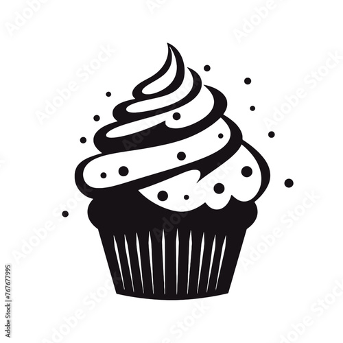  cupcake Silhouette 