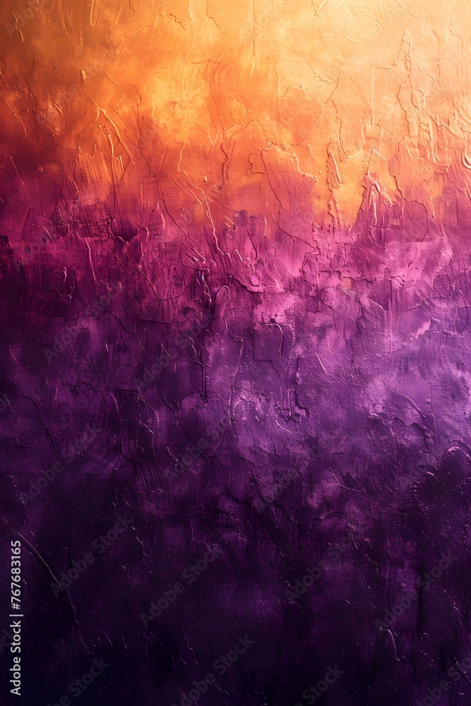 orange purple painted backdrop for photographers - obrazy, fototapety, plakaty 