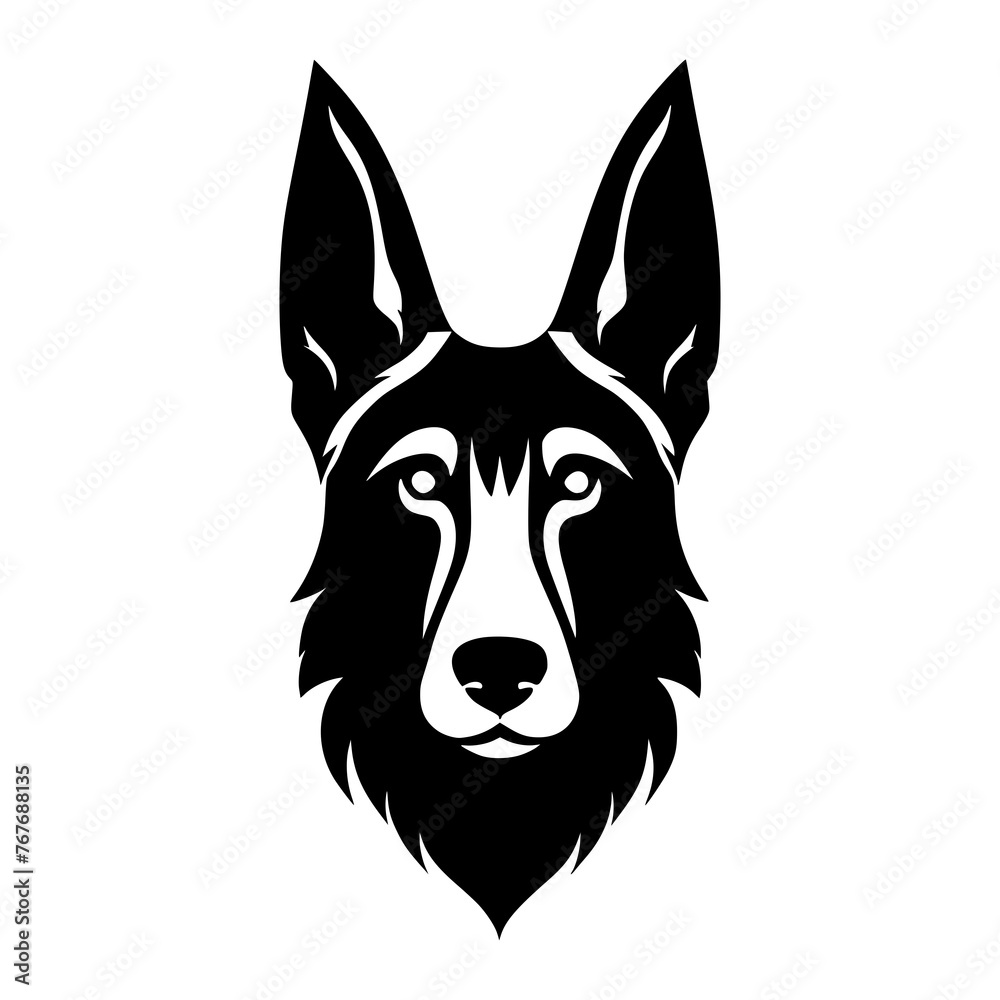 illustration of a wolf
