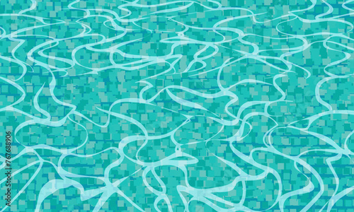 Water ripple background seamless pattern